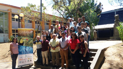 Participants of the computational workshop that took place at the Microbiology Faculty at Universidad de Costa Rica